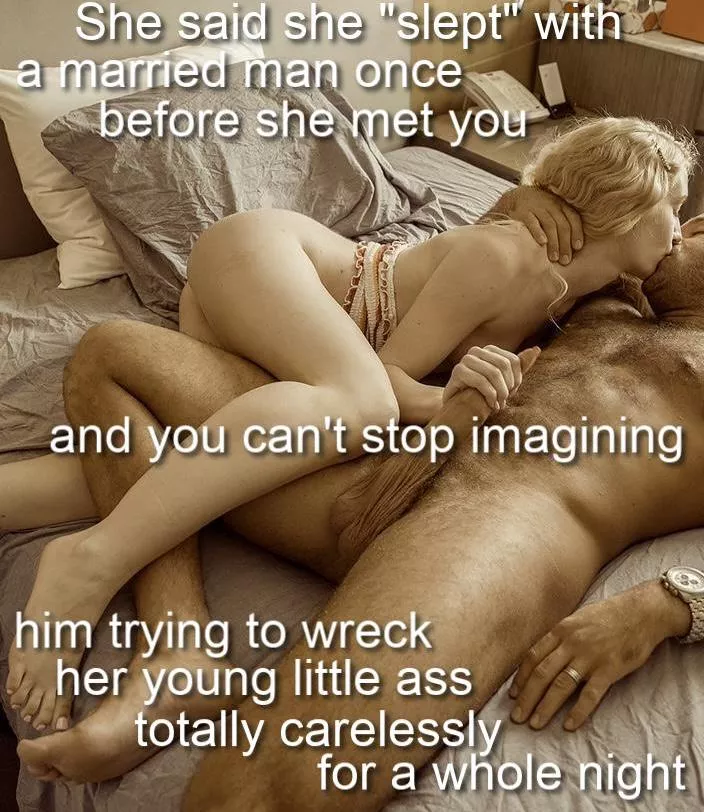 She told you thought she was in love with him and believed he was too.