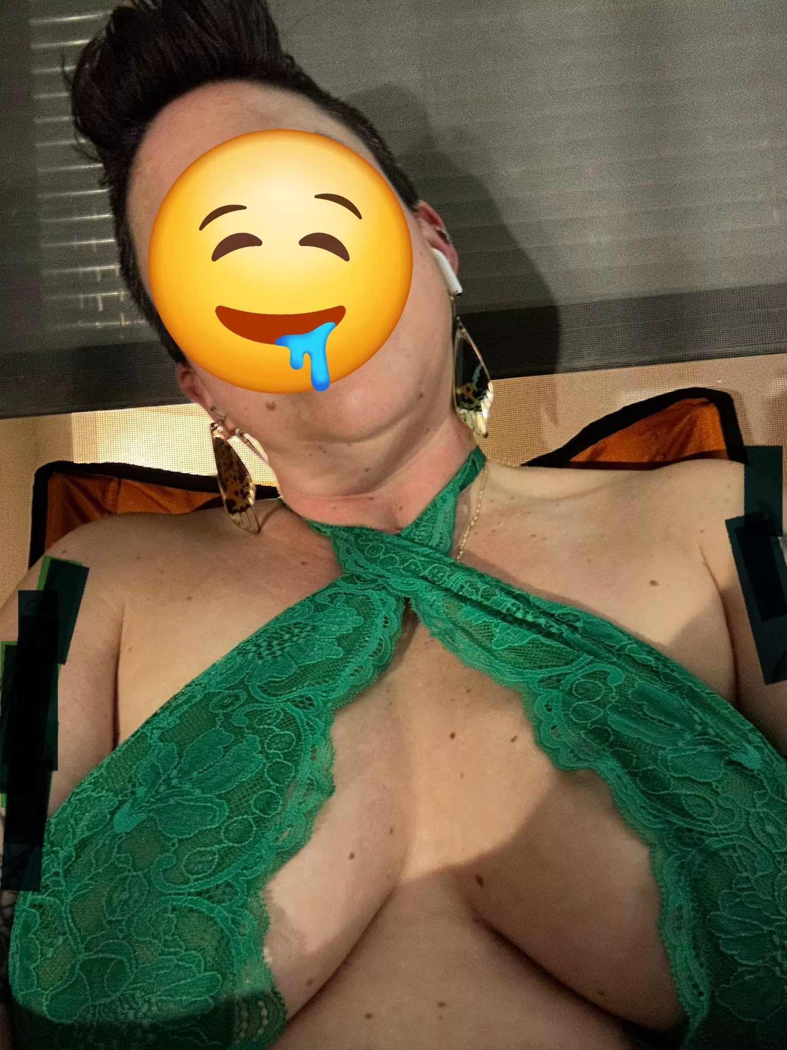 Sitting on the balcony and craving that big cock