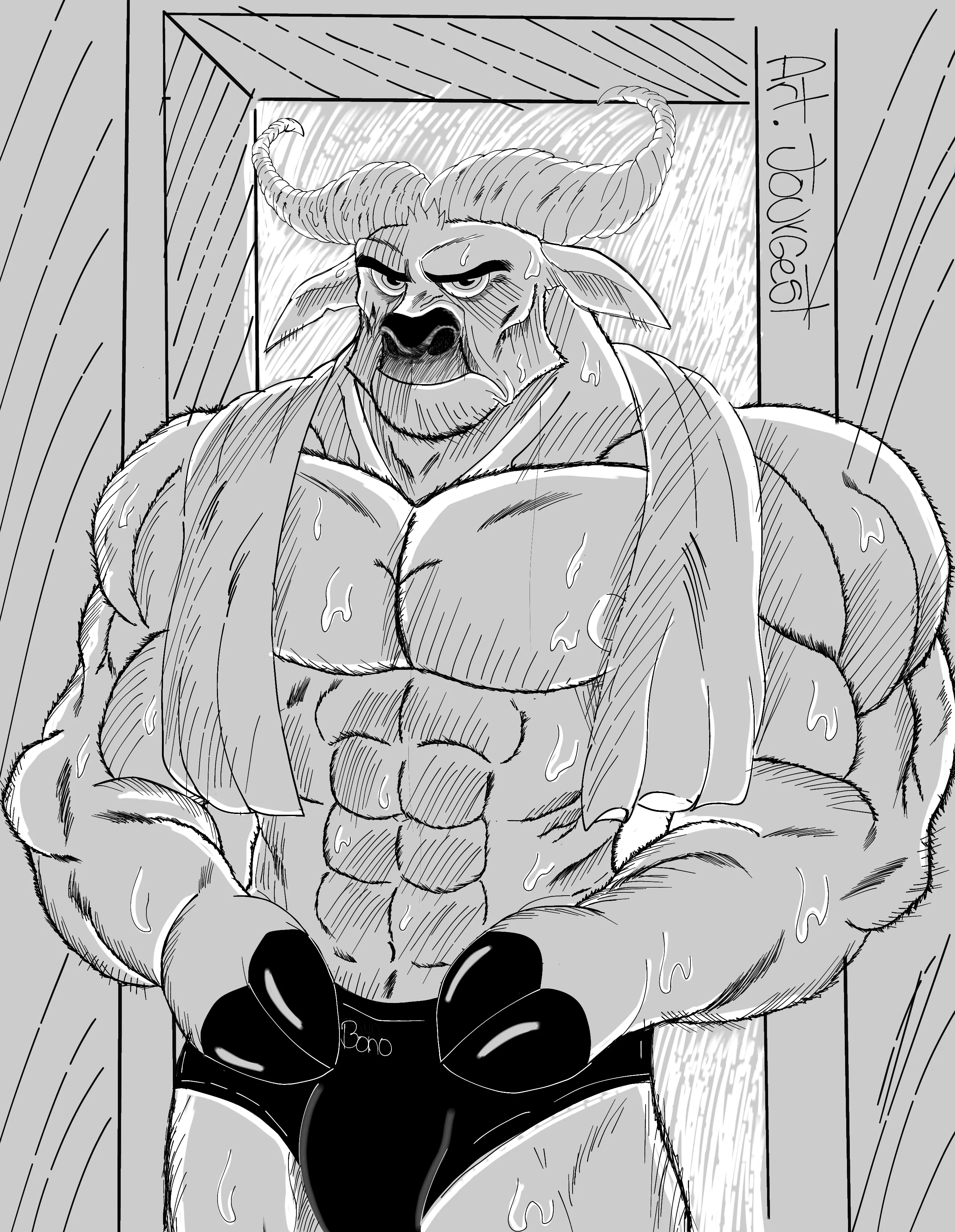 Sketch Mr.Bogo-Zootopia. Artist: Art.Jourgest