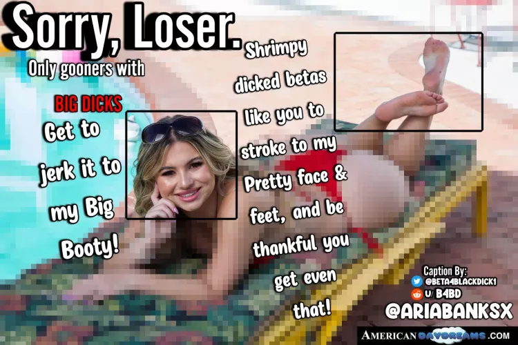 Sorry, Loser! Size MATTERS!