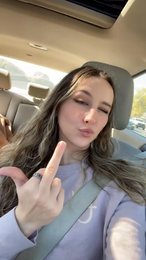 The finger is all you deserve from me, the bottom of the barrel 🤣