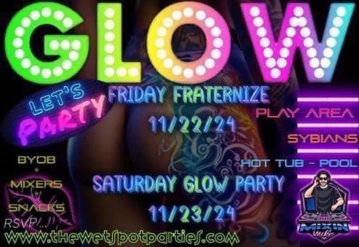 The Wet Spot Glow Party coming up. Whos gonna be there?!?