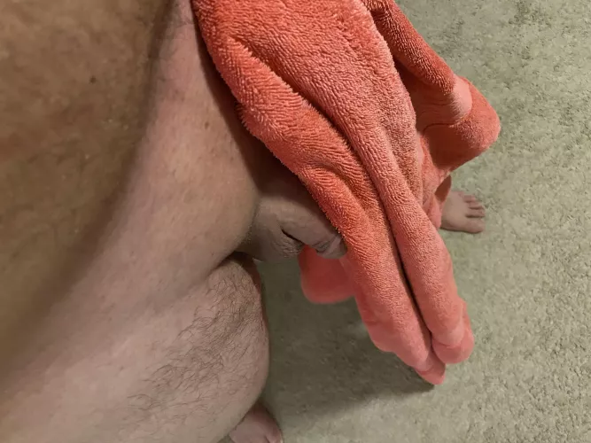 Towel slipped