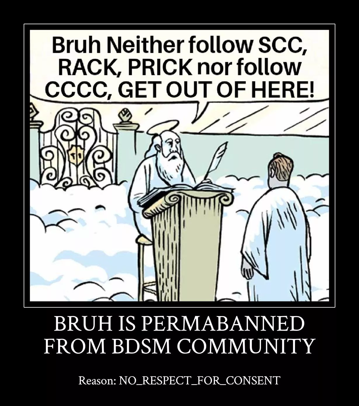 We respect consent here