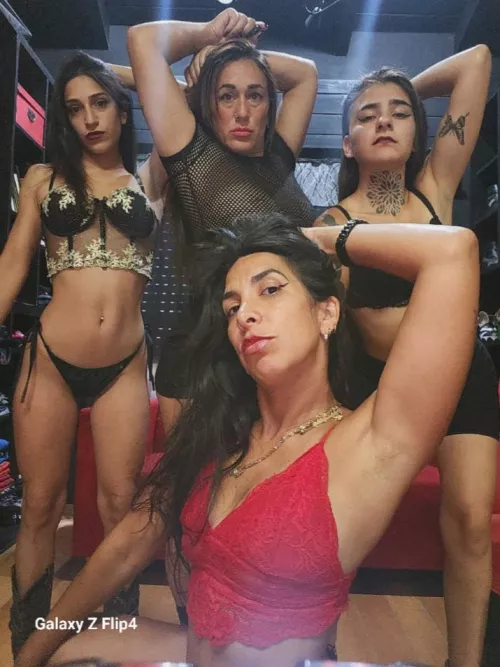 Would you like to run your tongue through our armpits?