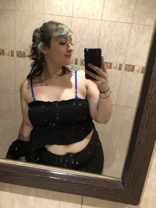 Yesterday I ate too much and my belly was bursting