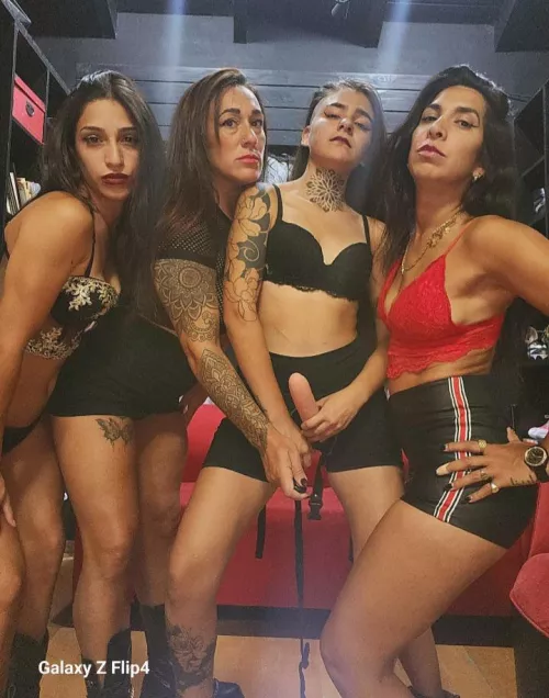 You should obey us or we will have to fuck you and make you our bitch.