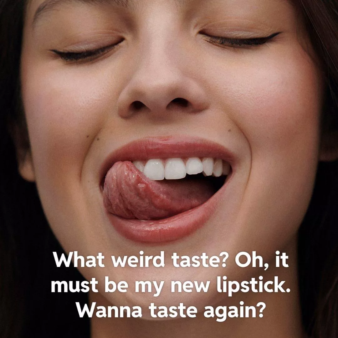 Your girlfriend always tastes weird when she comes back from a party [Olivia Rodrigo]