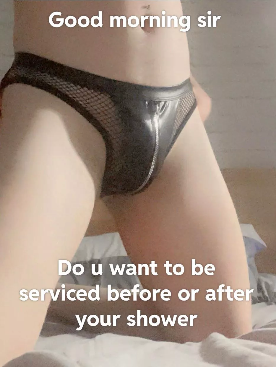 Your roommate bought underwear with a zipper to better service you