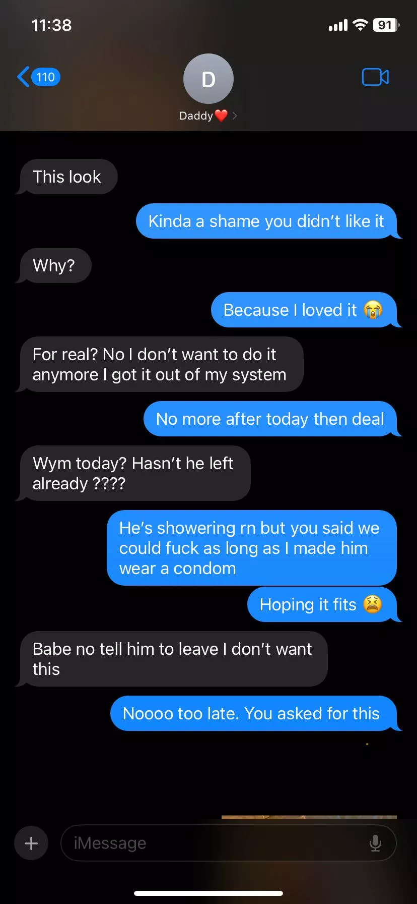 Bf regrets cuckold Fantasy too late pt 3