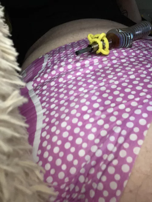 drugged up diaper butt