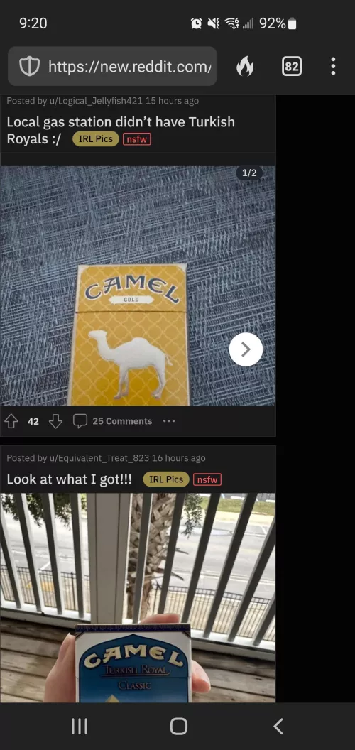 Funny post coincidence