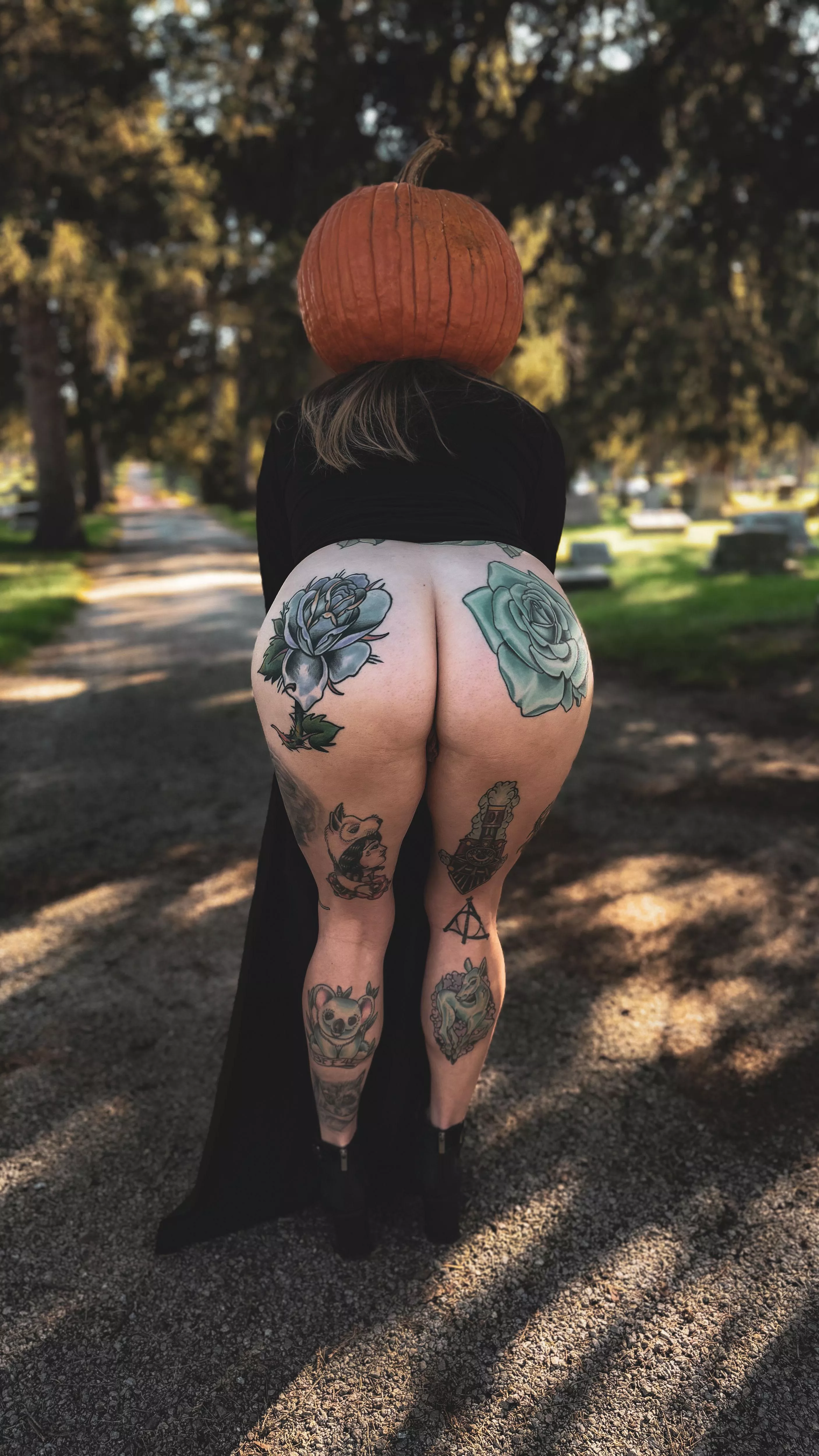 I wonder which pumpkin you noticed first