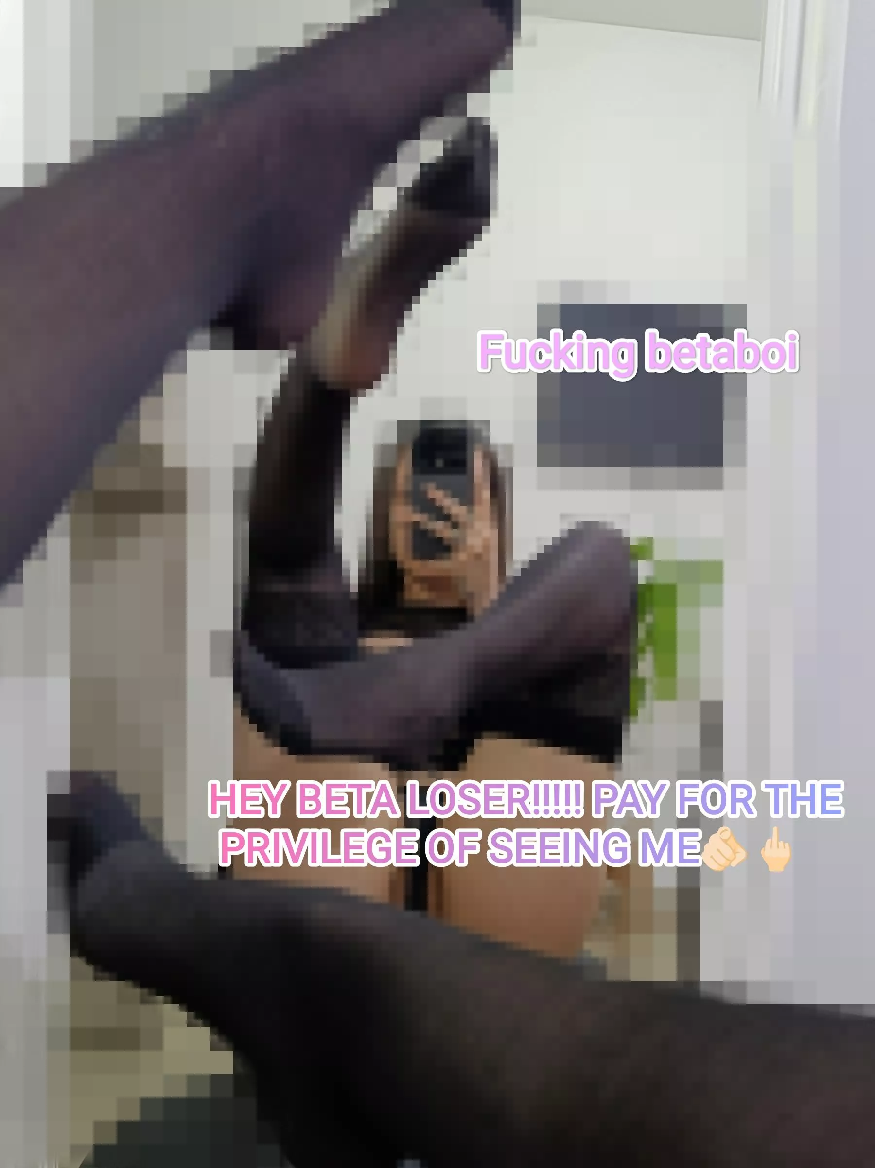 Is this what destroys your mind?? Fucking betaboi!