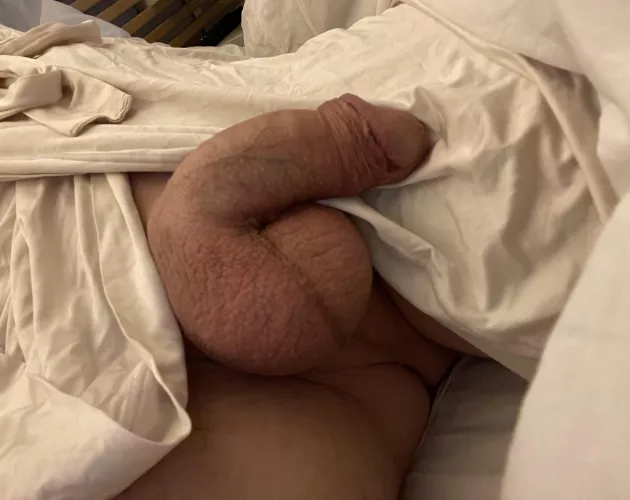 Just relaxing after shower.