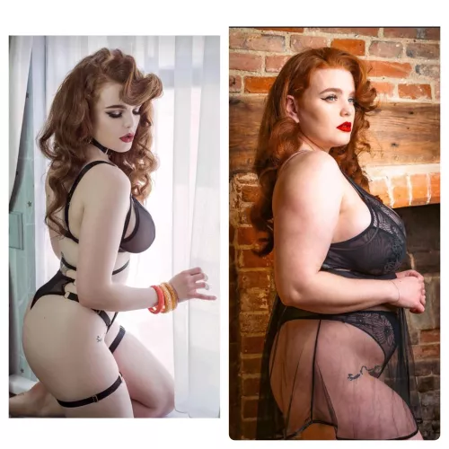 Love her breast and butt gains, but love that fupa too…