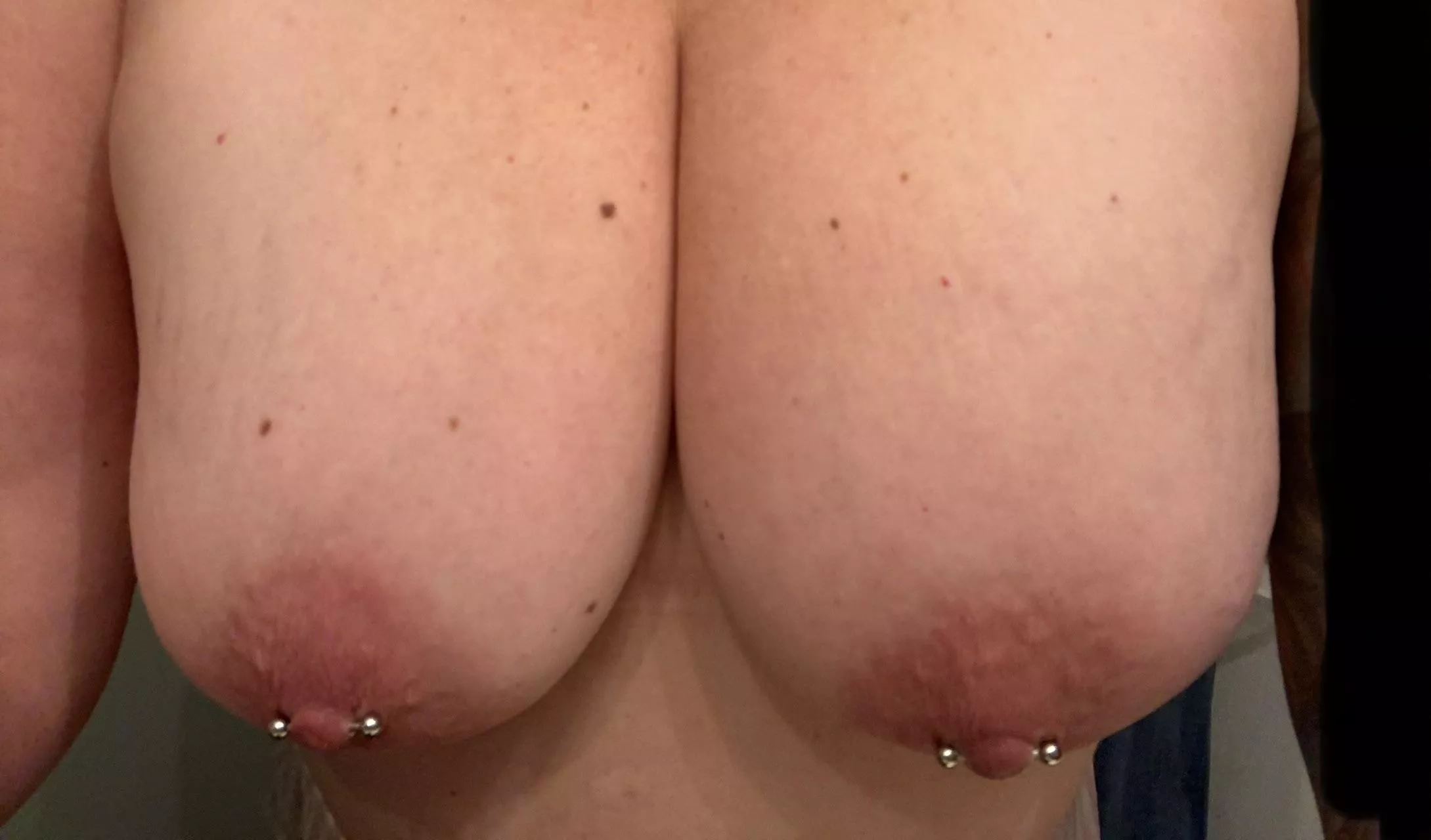 Love my wife’s #hangingtits