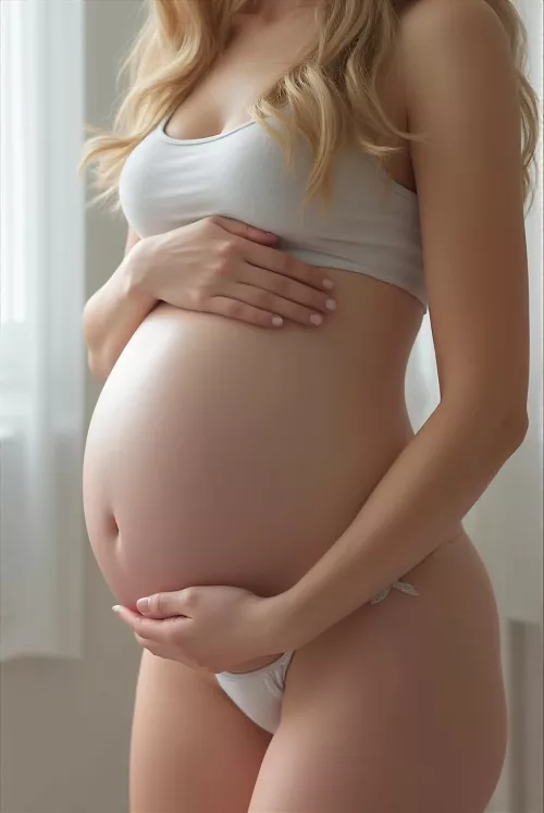 My husband can’t satisfy my preggo needs, could you?