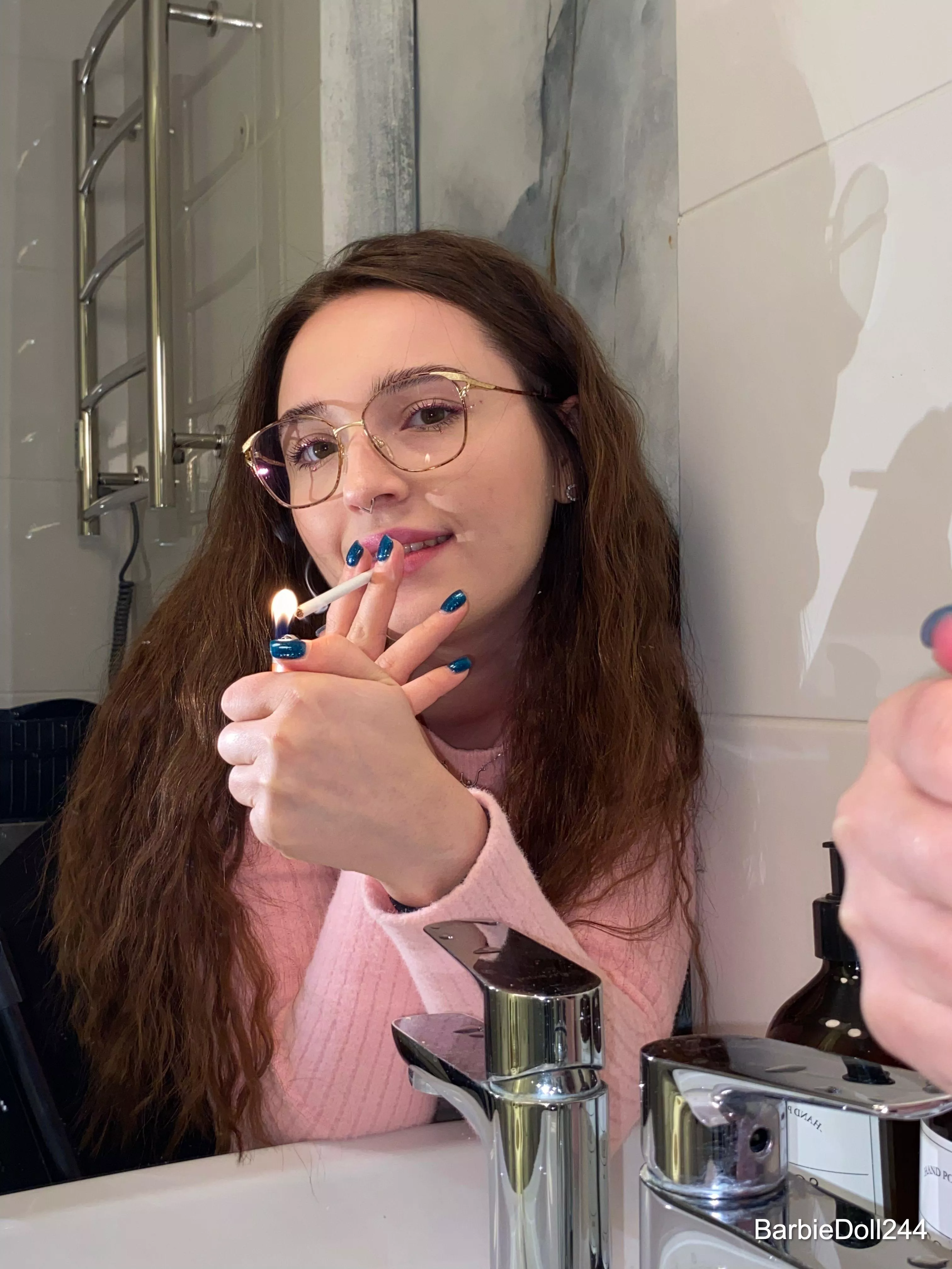 Never tell my dad I am smocking