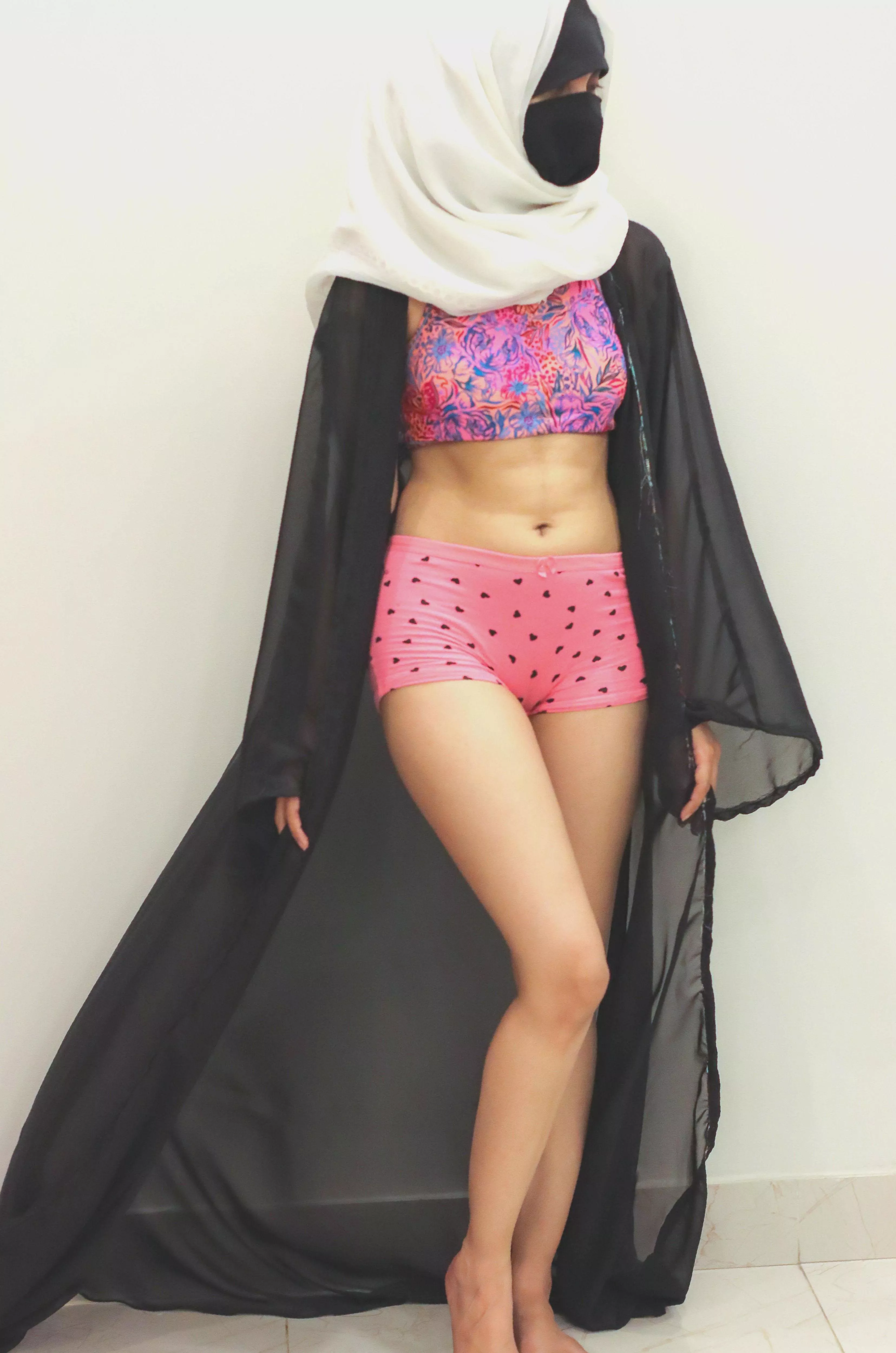 no underwear all night while my friends were over