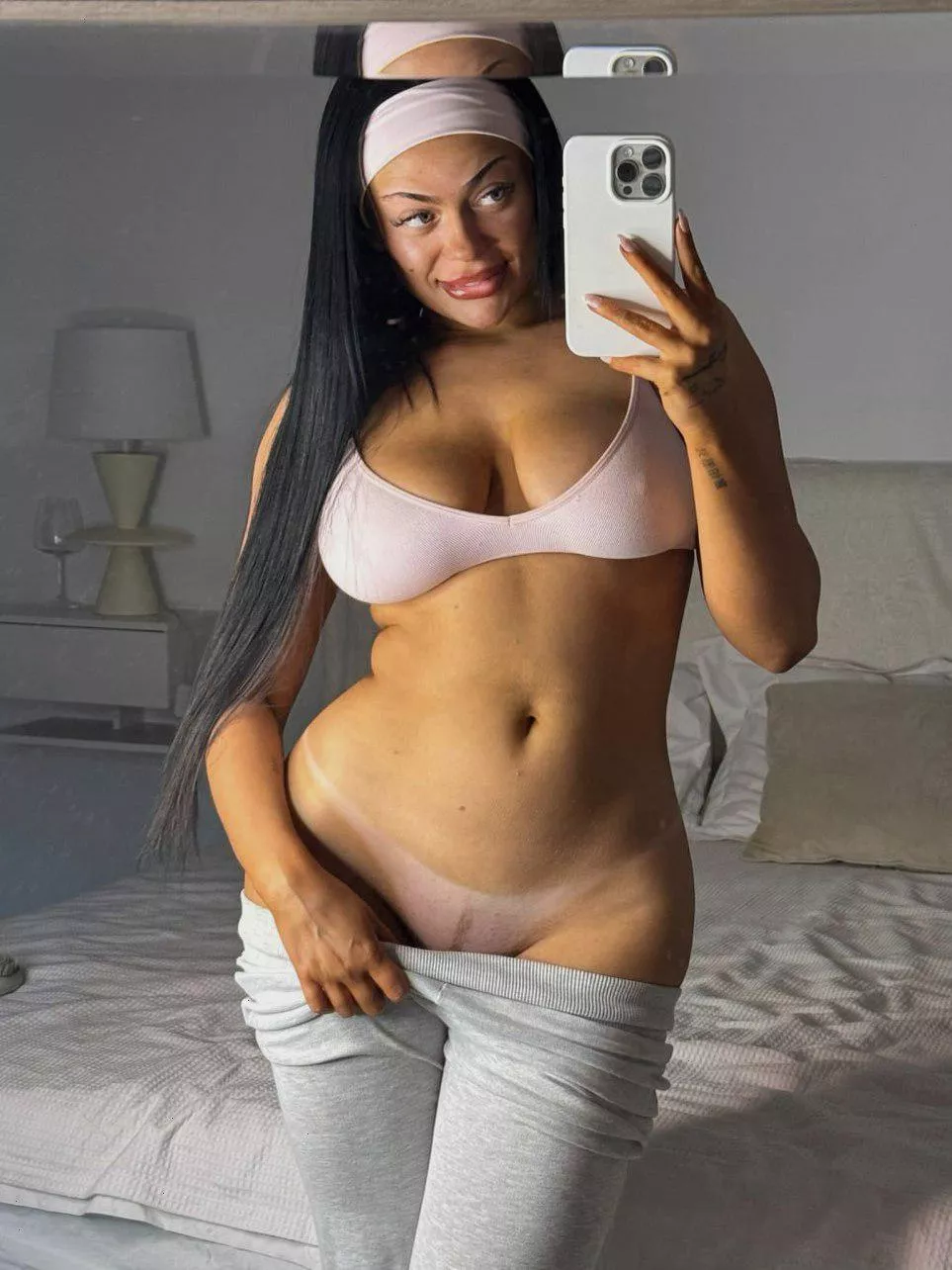 Panties off to show you my landing strip