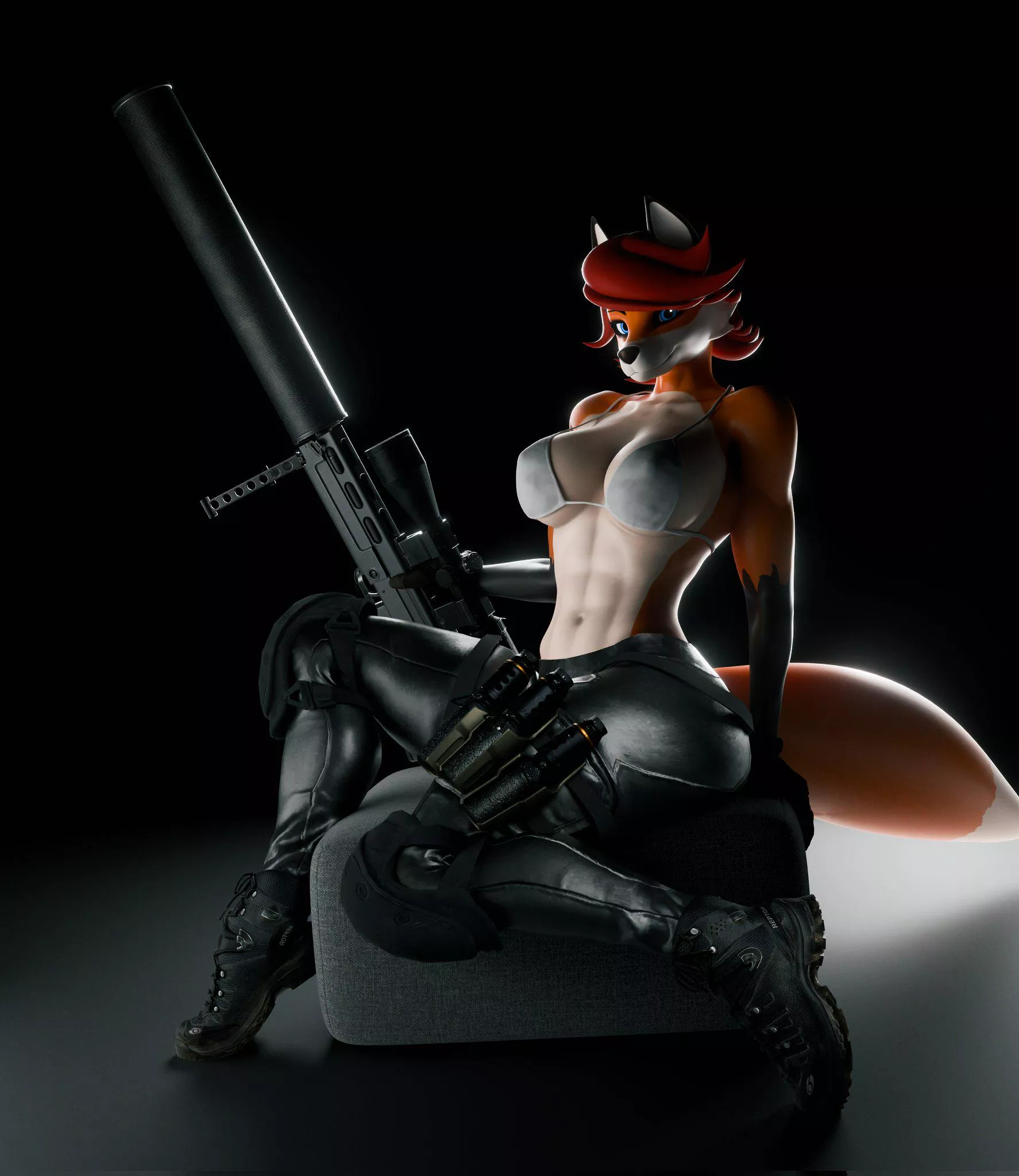 Shooty Fox [F] by MathiasFoxxo