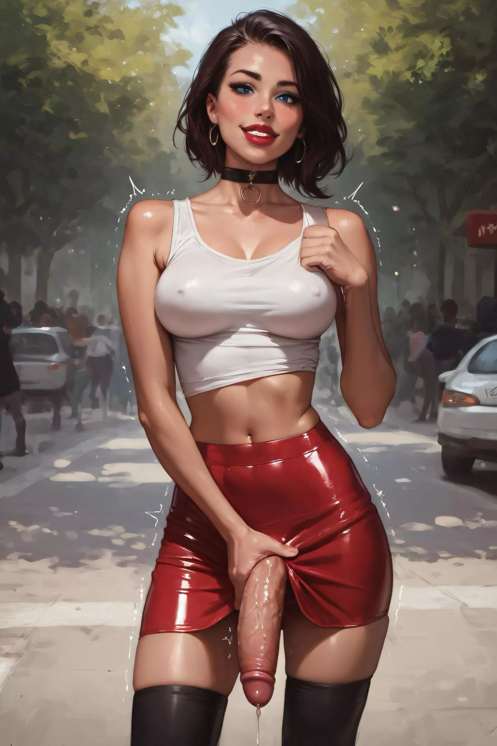 Walk in the Park (PolkaDotDrawingAI)