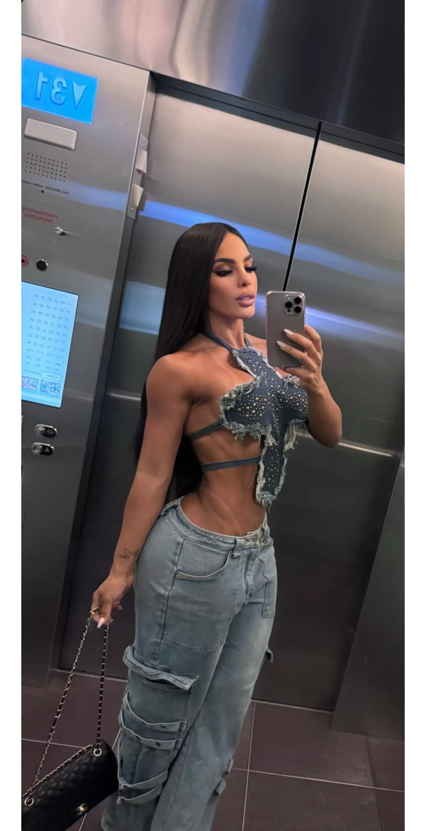 What to do if elevator doors open ans Yarishna is in the premises 