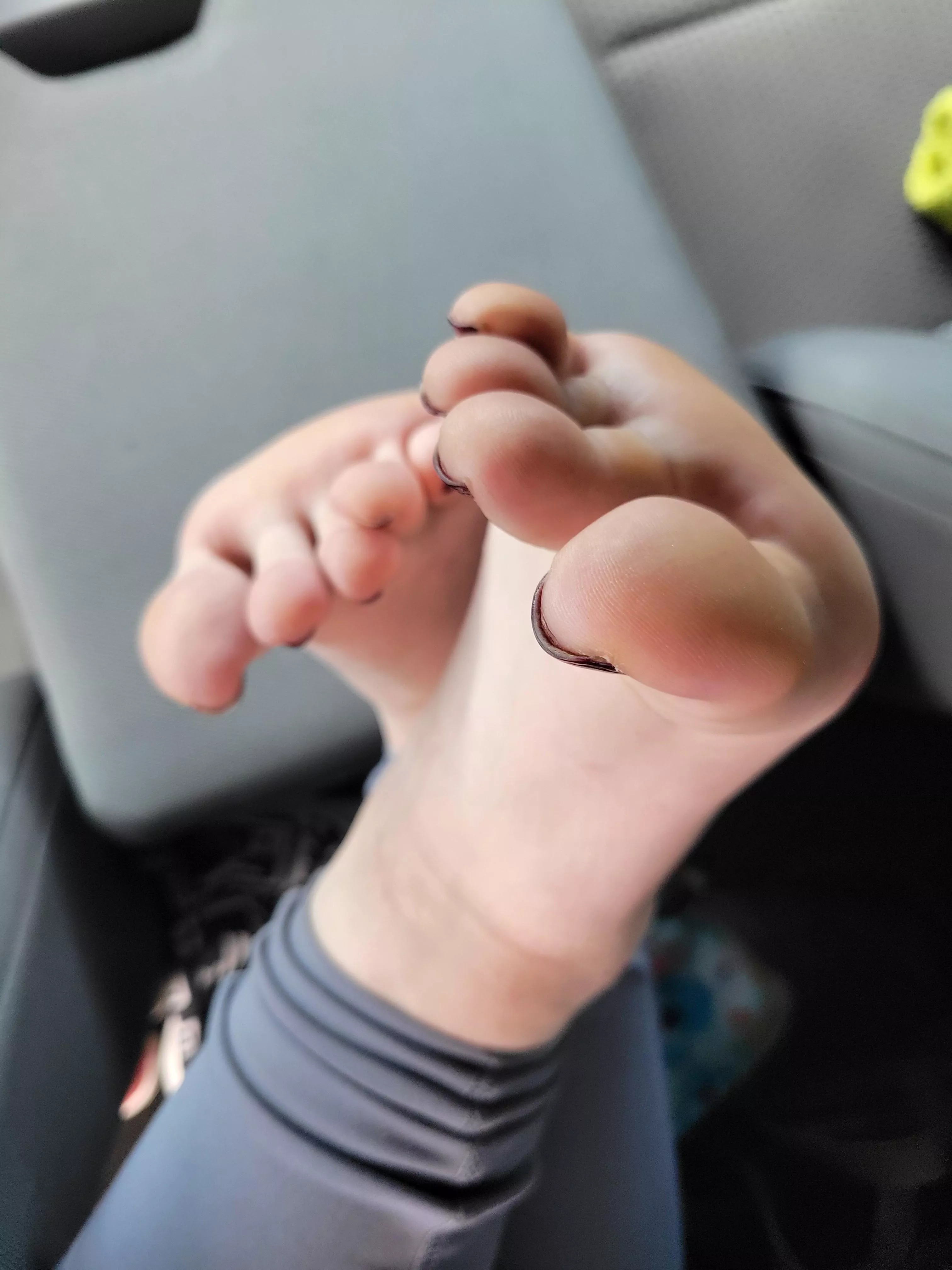 I bet your hard at the thought of massaging my feet. 