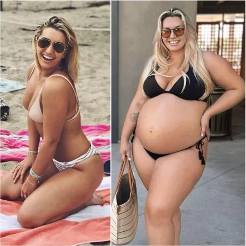 Is pregnancy progression sexy?