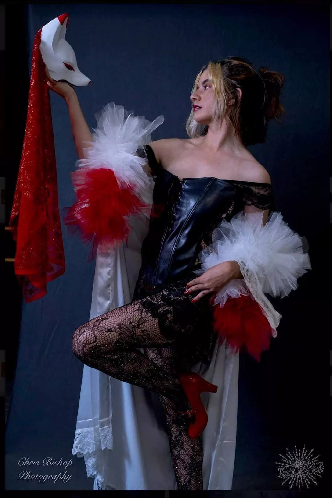 My first burlesque outfit :) should I add more rhinestones? 