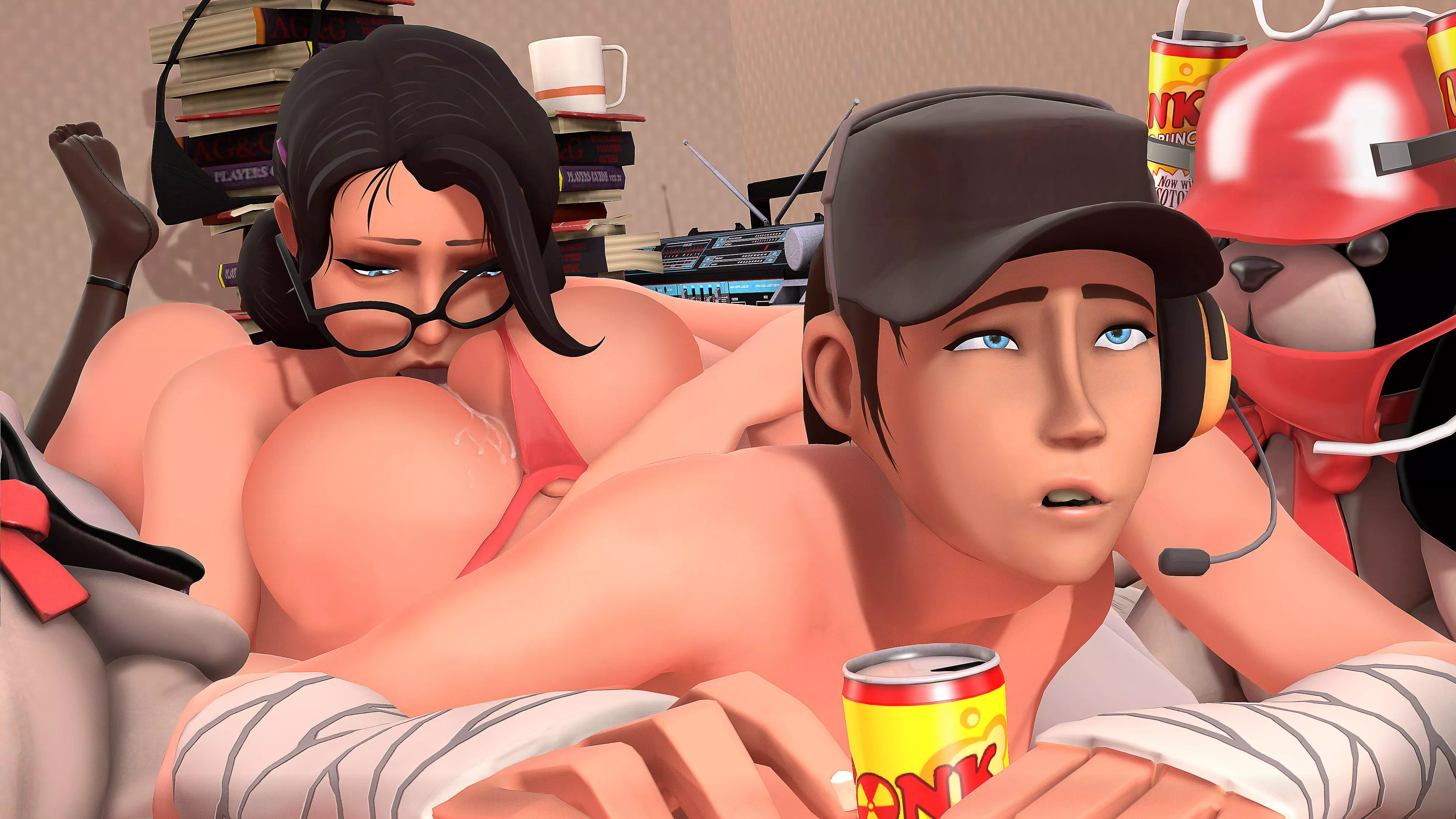 Pauling eats Femscout's ass by Jari34