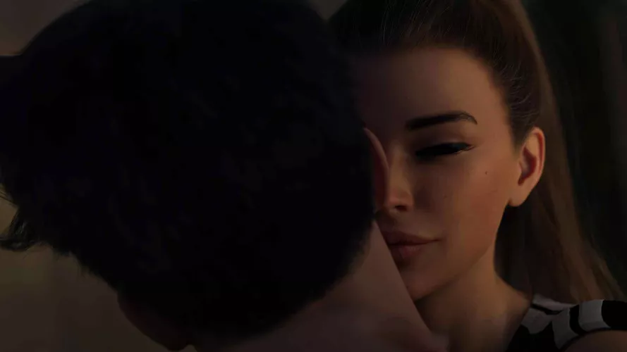 She is totally into him🥰