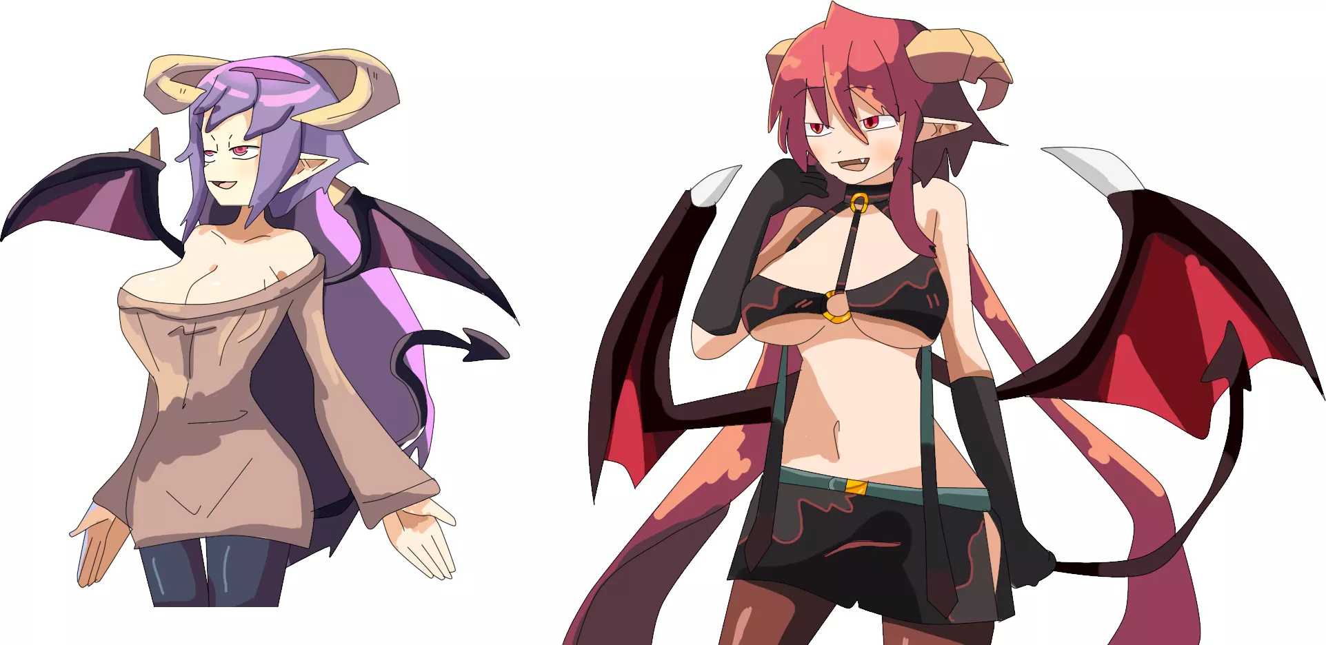 2 on 3, custom busts