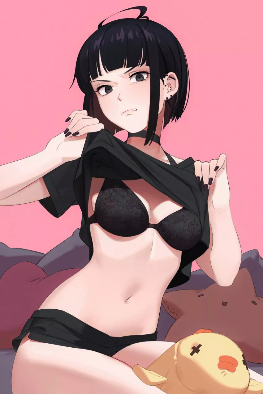 [F4A] I'm the older sister, so you'd think I'd be in charge when it's just us, but...