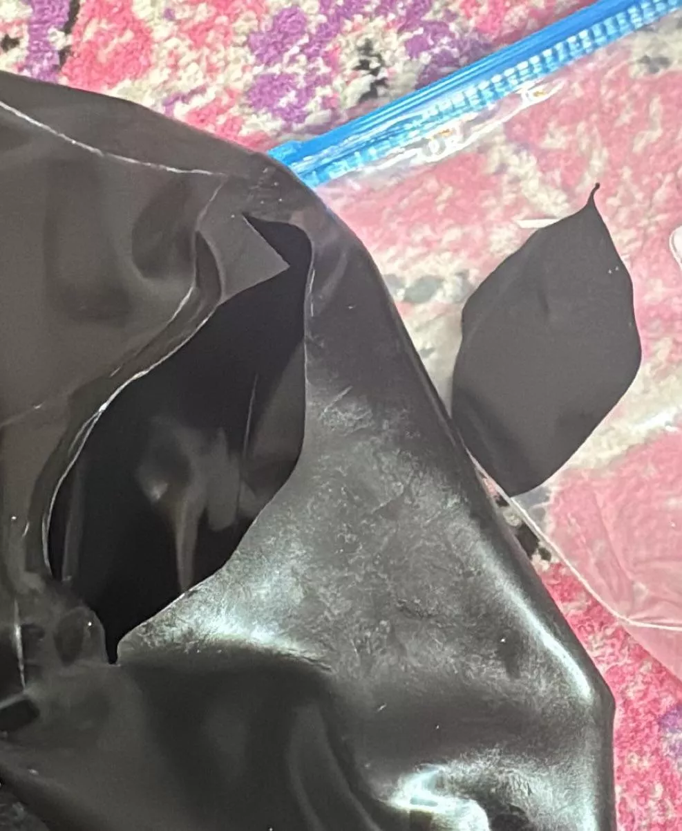 Fixing a hole not on the seam?