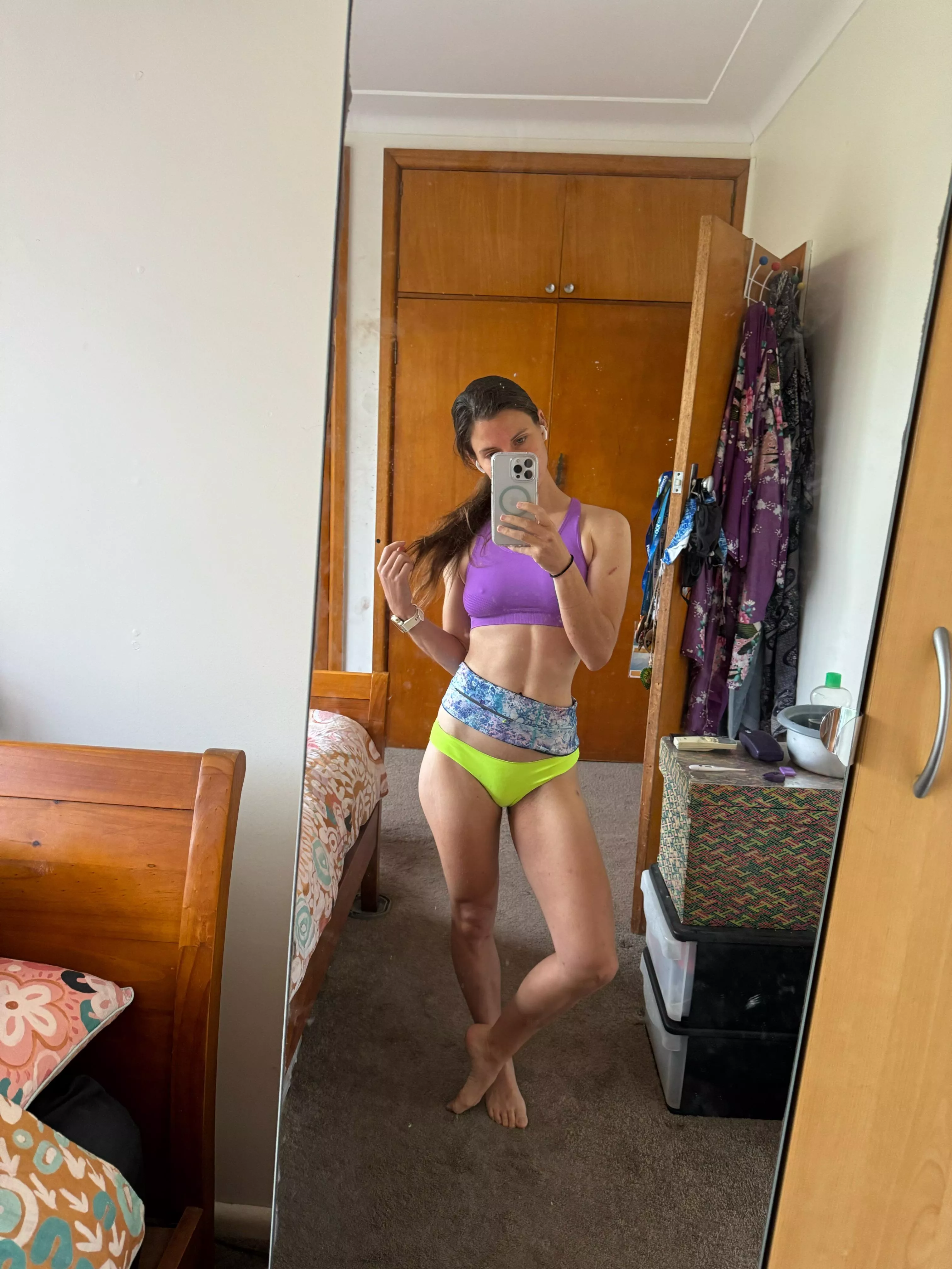 Fuel station or lolly (candy) stash. My belt holds secrets. 