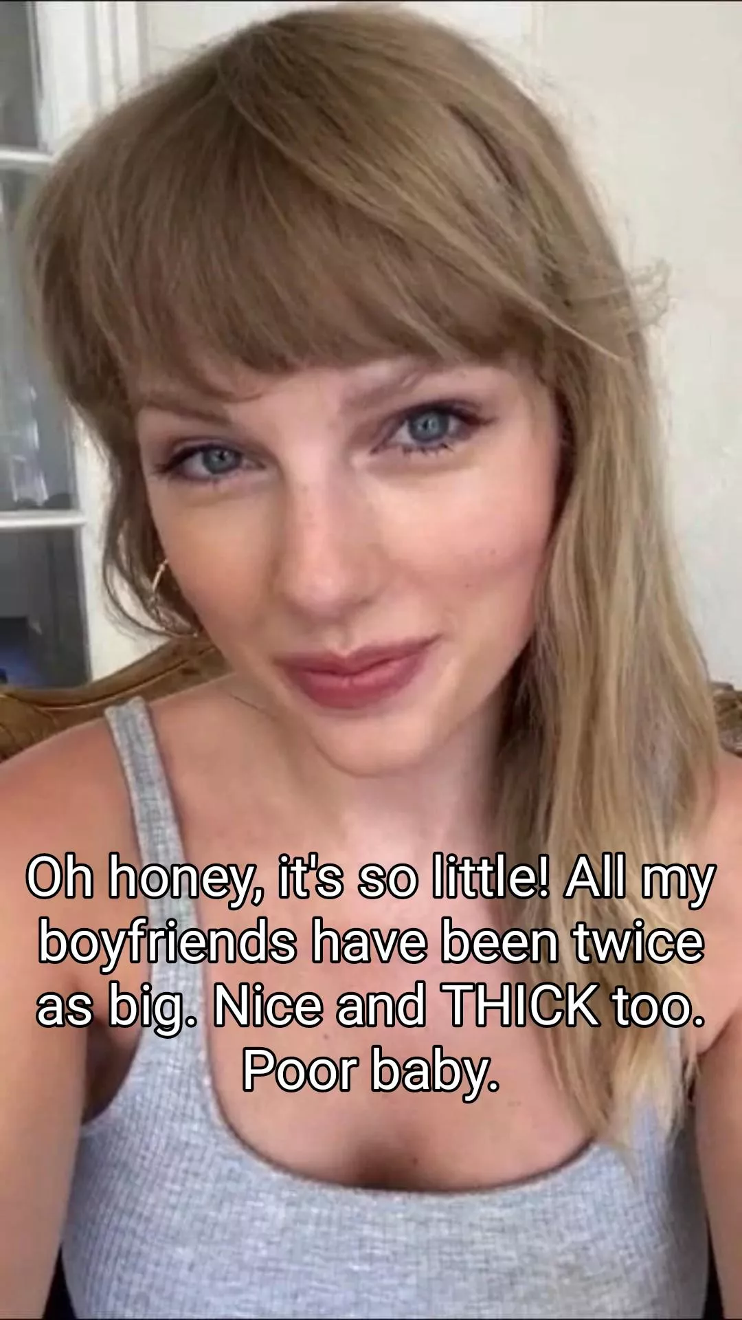 I know she's a size queen. I just know it