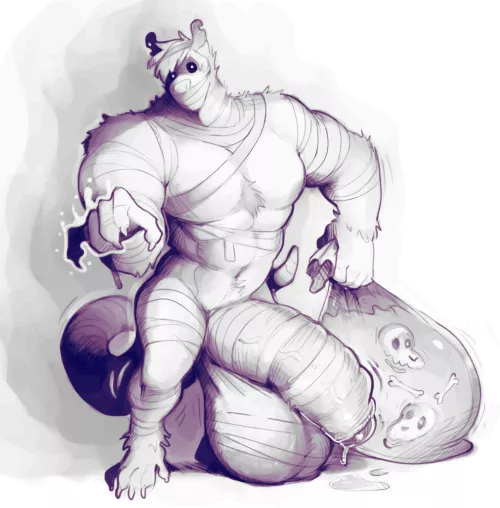 {Image} Mummy Cock Vore Male (AmolRainbowGoat)