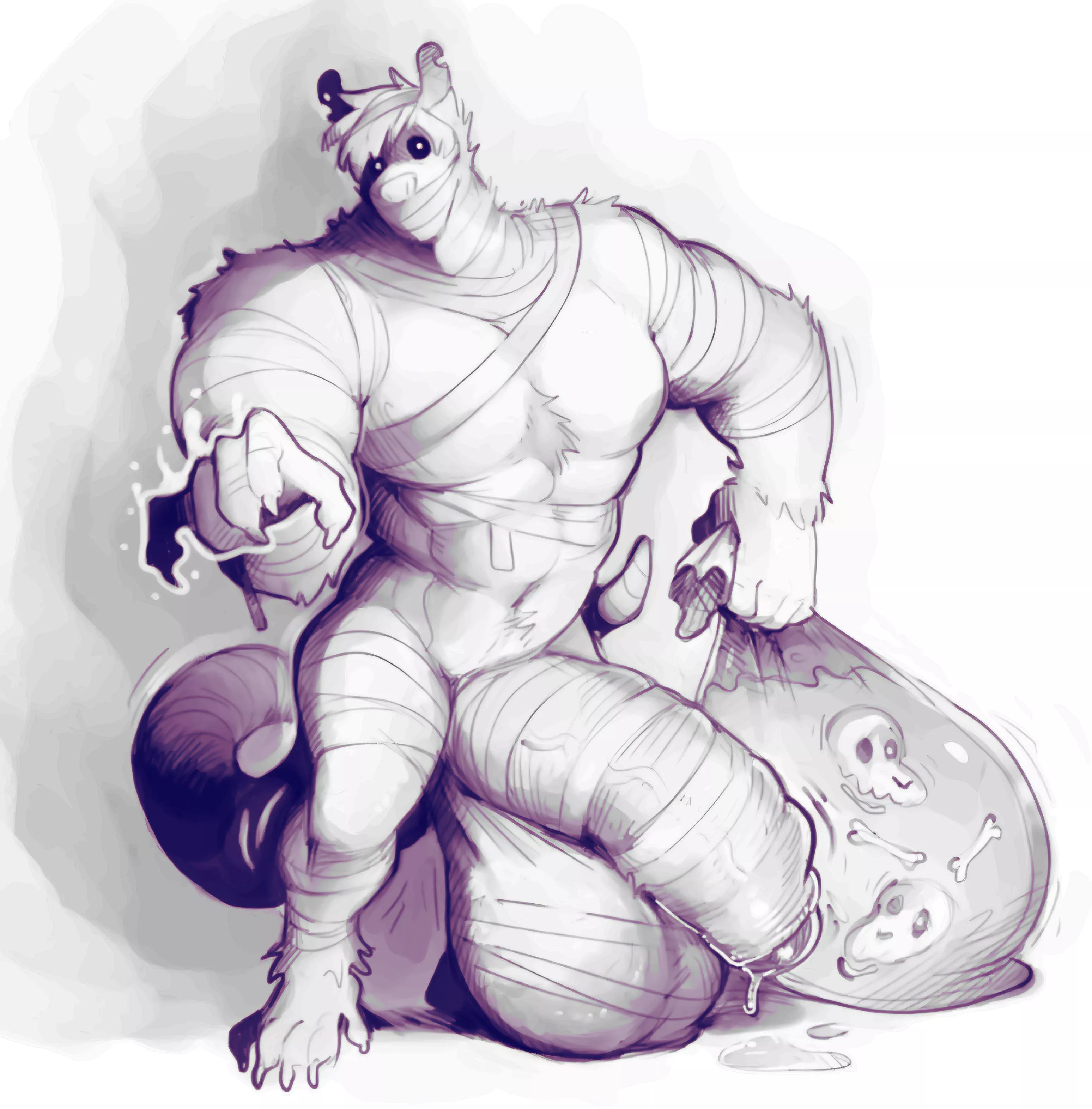 {Image} Mummy Cock Vore Male (AmolRainbowGoat)