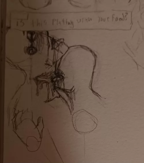 Is this playing with your food?