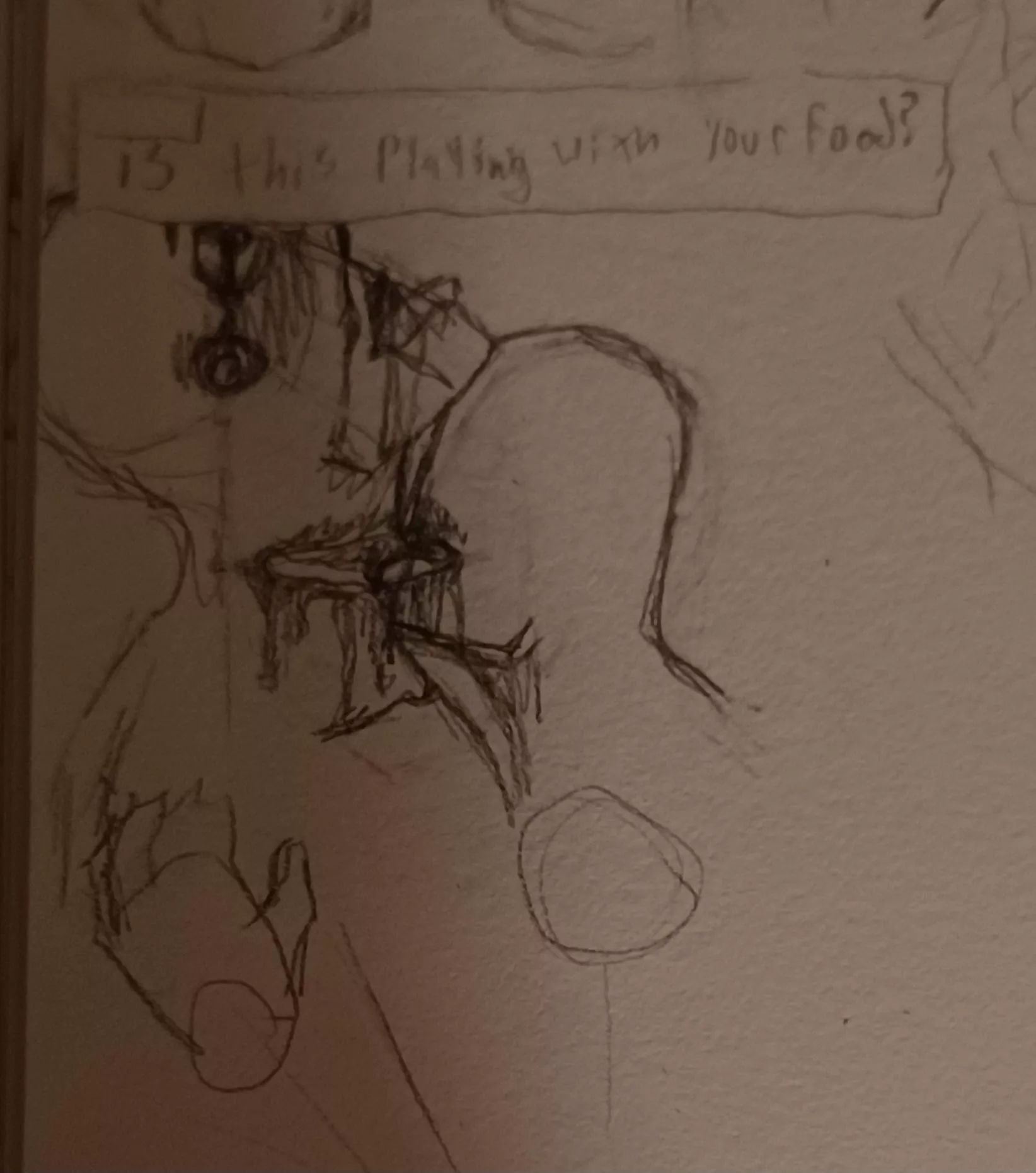 Is this playing with your food?