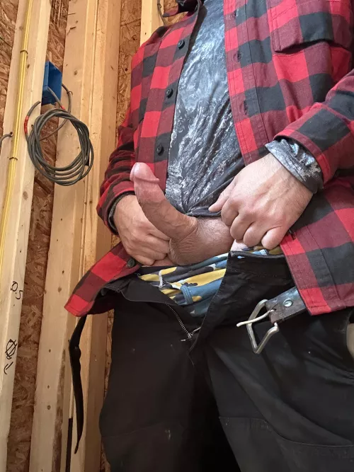 Job site boner…