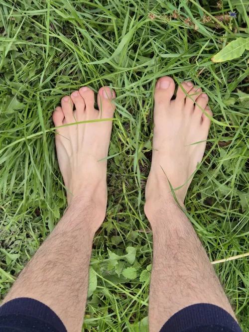 Last walk barefoot before the winter comes