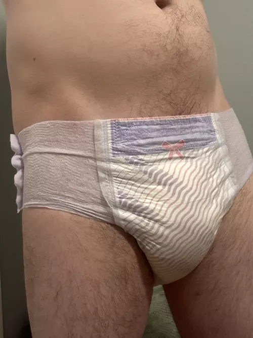 Love the Goodnite designs. The lil bow is so precious.