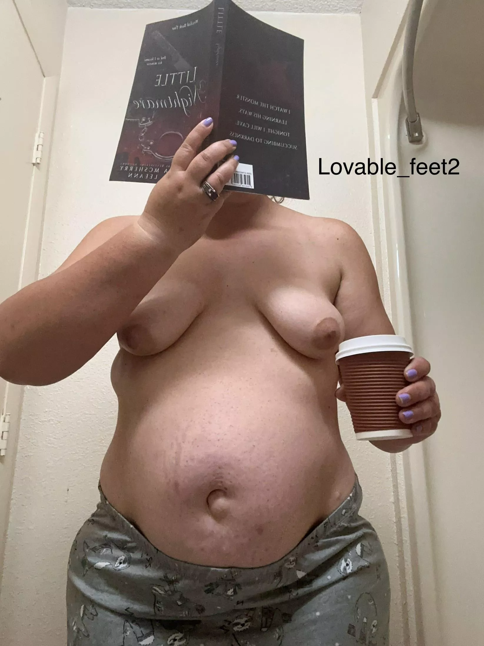 Morning start before driving on vacation 