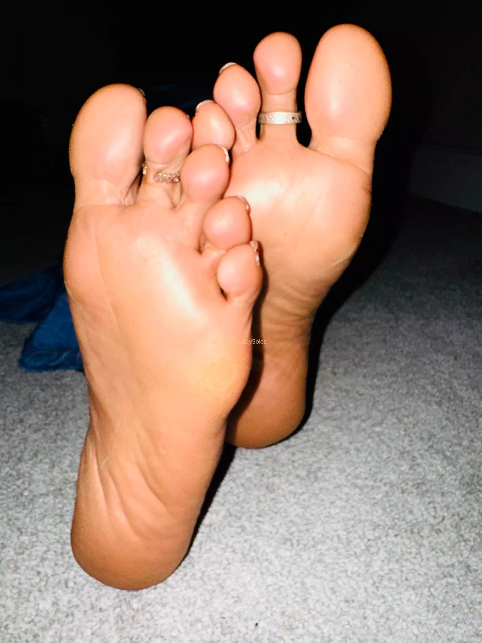 Oil them Indian soles. Would you?