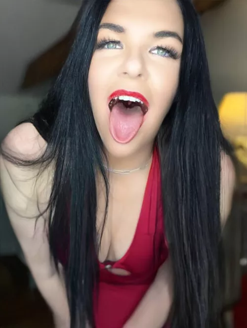 Salivating at the thought of swallowing you 