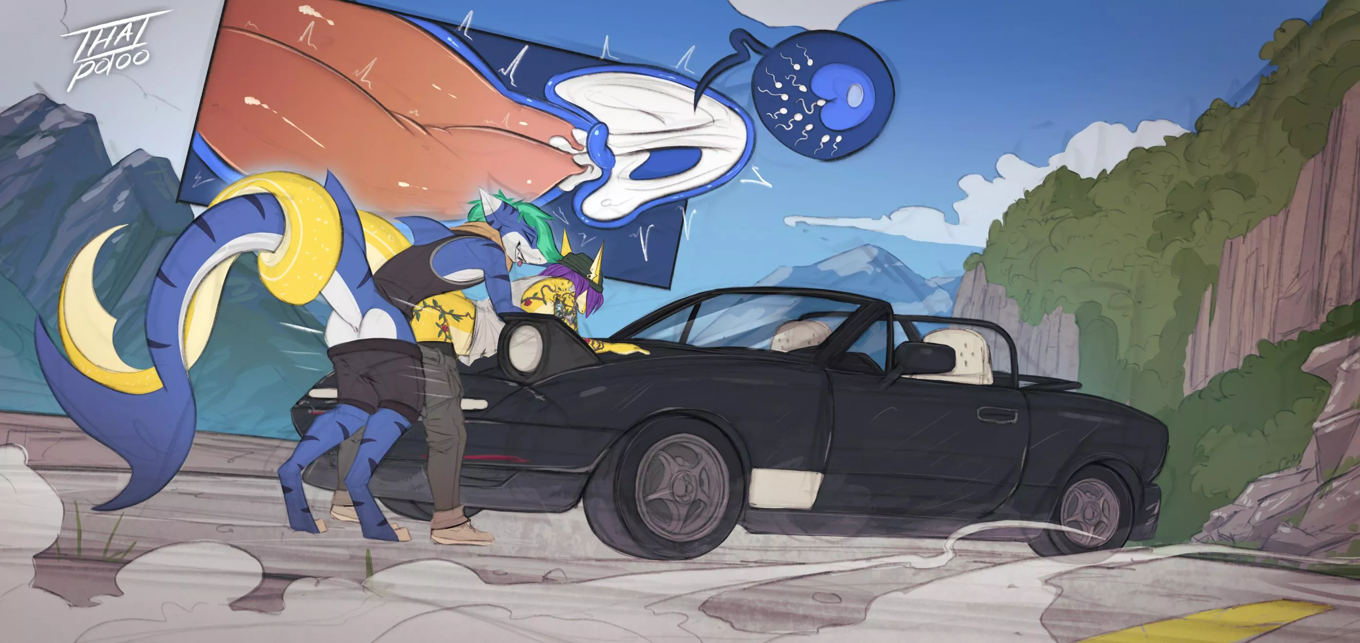 The scenic route [MF] (Thatpotoo)