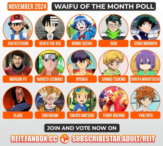 Waifu of the Month poll: Genderbend 